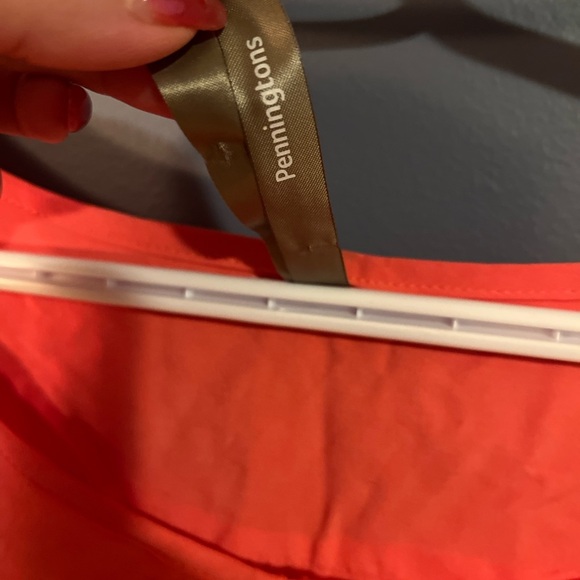 Penningtons Women's Coral Top 2X - Picture 3 of 6
